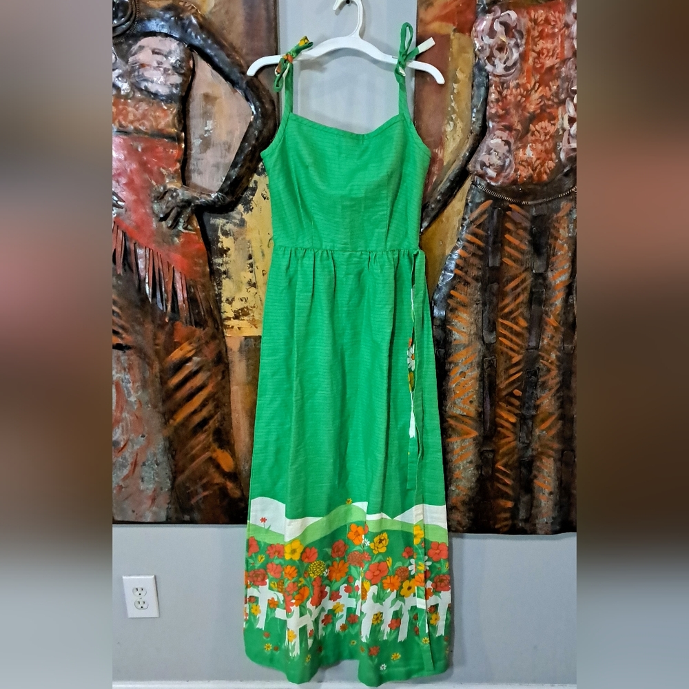 Vintage Malia Honolulu Dress with Matching Belt